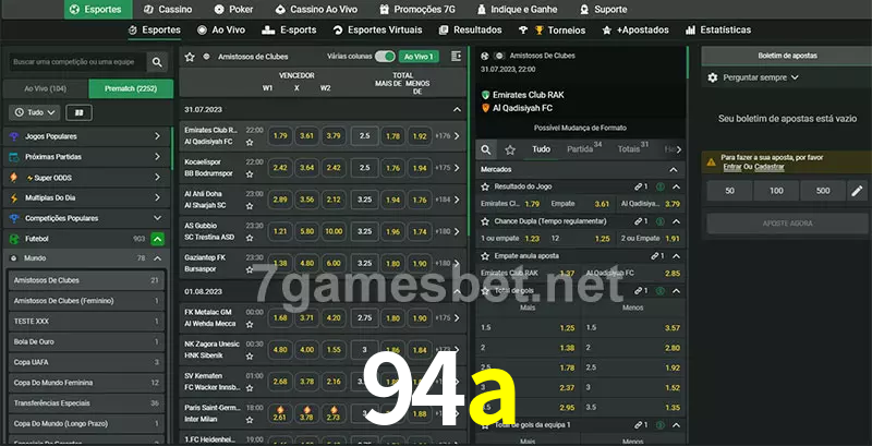 apostas esportivas